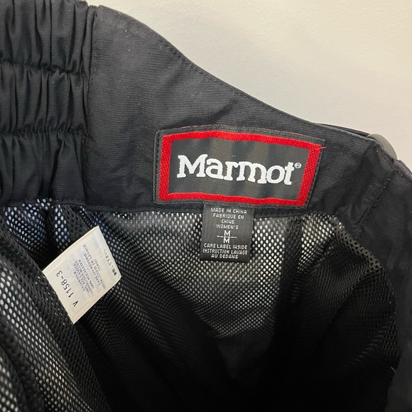 MARMOT SKI PANTS, BLACK, M - Picture 4 of 11